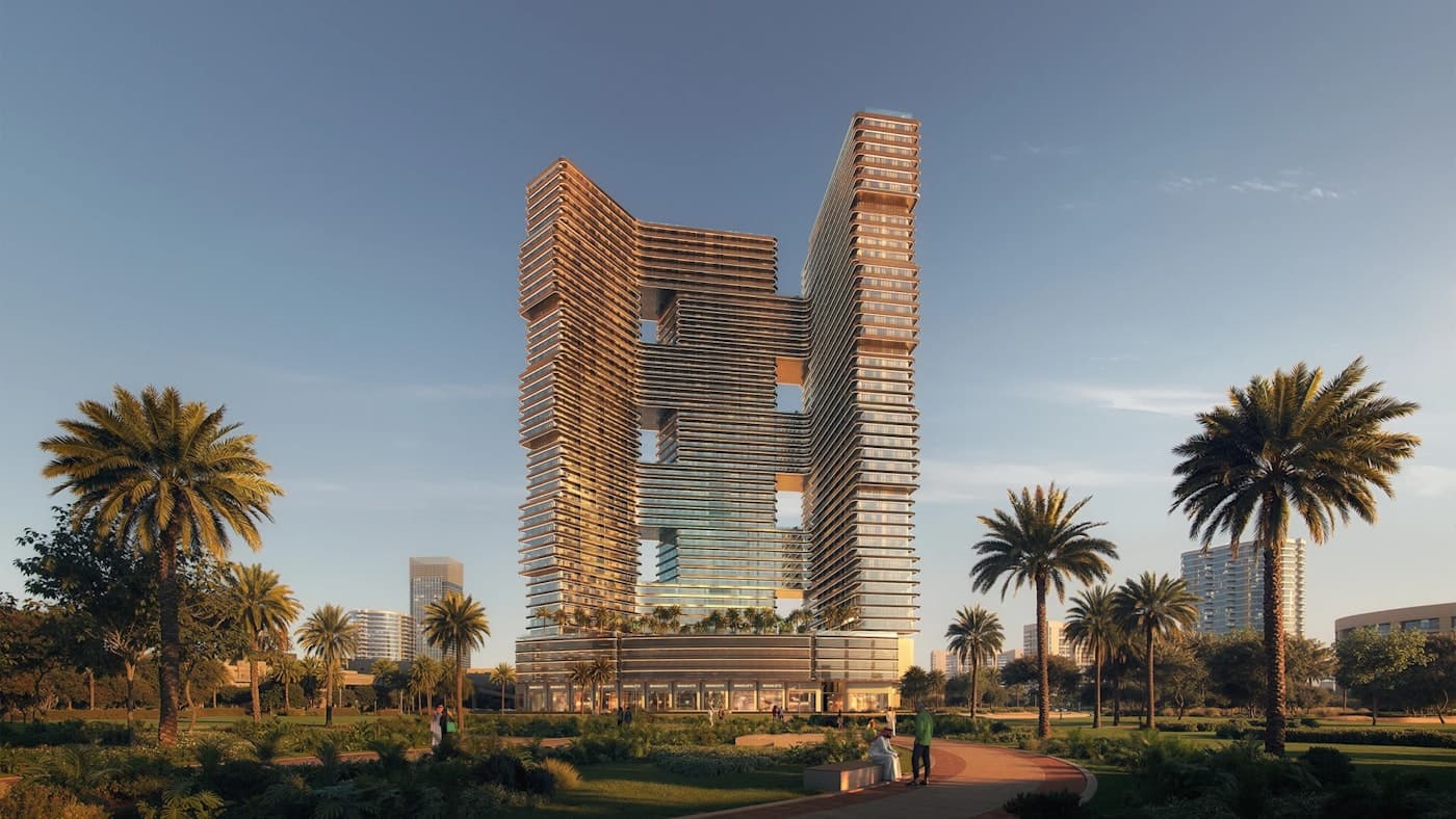 Binghatti SkyTerraces render